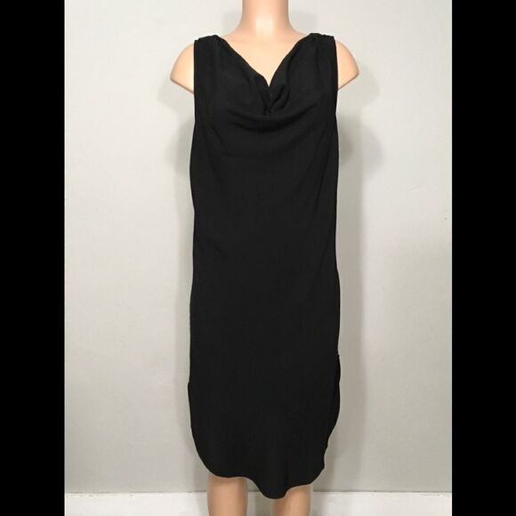 Black sheath dress. Cowl neck. NWOT - Picture 4 of 7